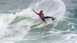 Kai Otton at the Quiksilver Pro France