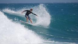Throwing Plenty of Spray