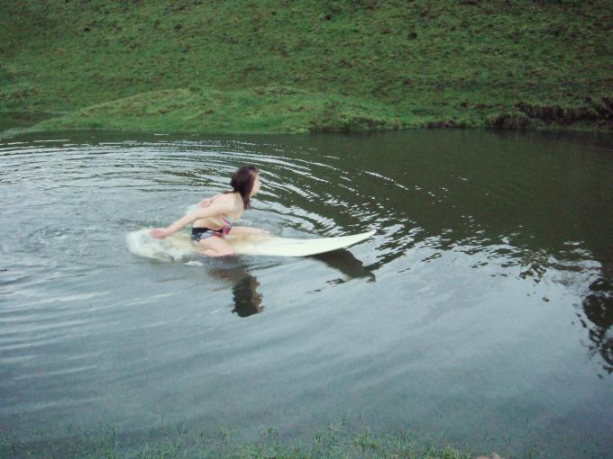 In Land Surfing