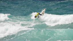 Russel Winter at the Relentless Boardmasters Fistral
