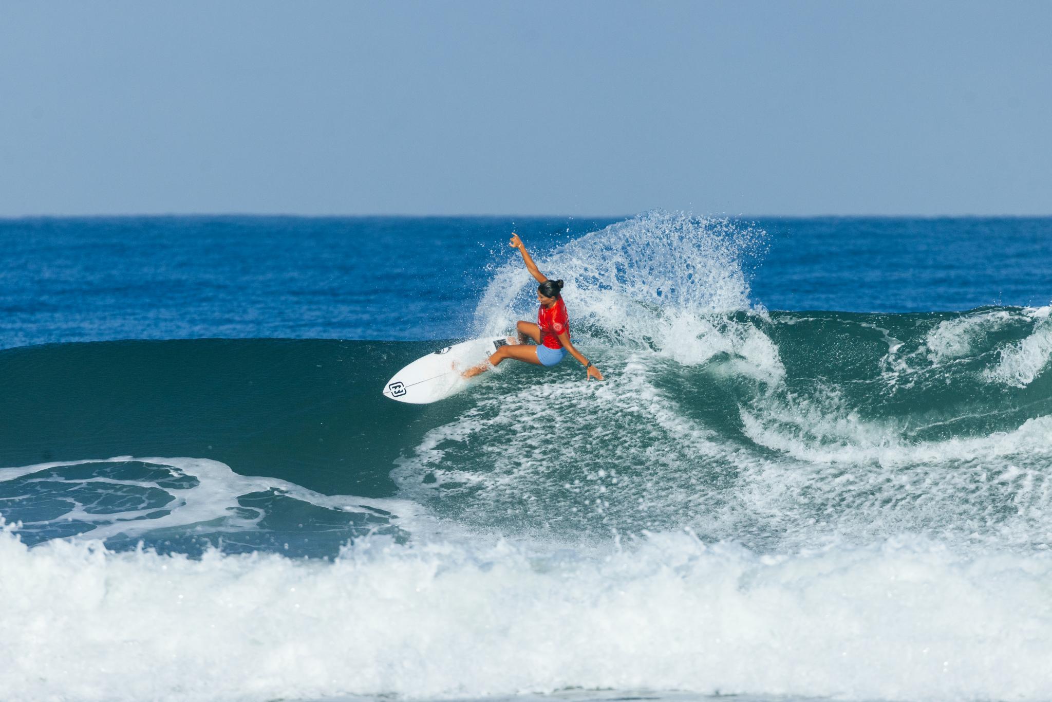 Luana Silva at the WJS Juniors in the Philippines