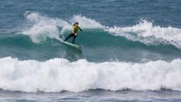Rebecca Woods in the 2009 Rip Curl Pro