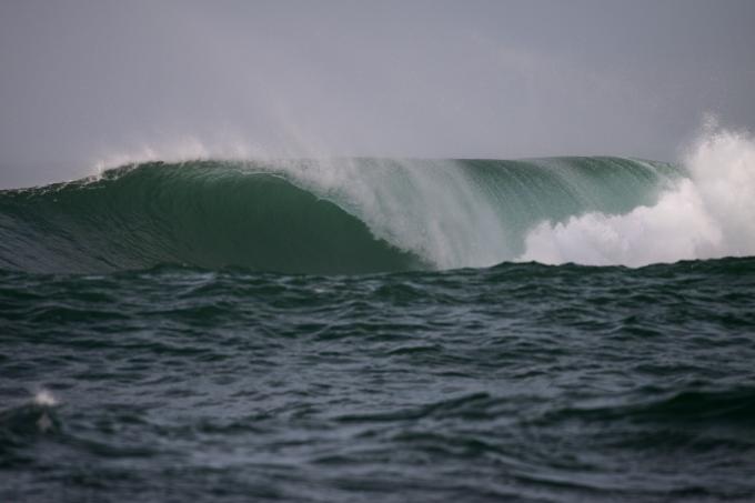 Barrel at Praia das Macas