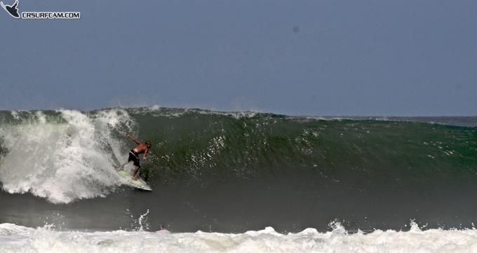 Playa Hermosa- Out front Surf Inn Hermosa