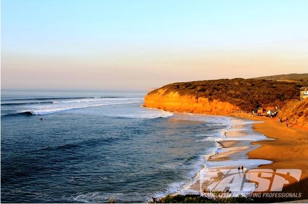 Bells Beach During the 2012 Rip Curl Pro