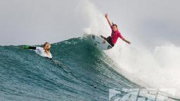 Sally Fitzgibbons Winning the Roxy Pro France