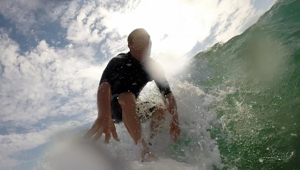 First real wave on my new shorty!