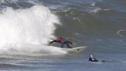 Tom Butler at Croyde in the Saltrock Pro 2008