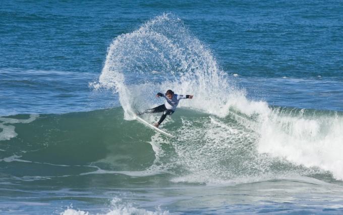 Bobby Hansen at Wainui Beach