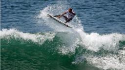 Kelly Slater at the US Open Surfing