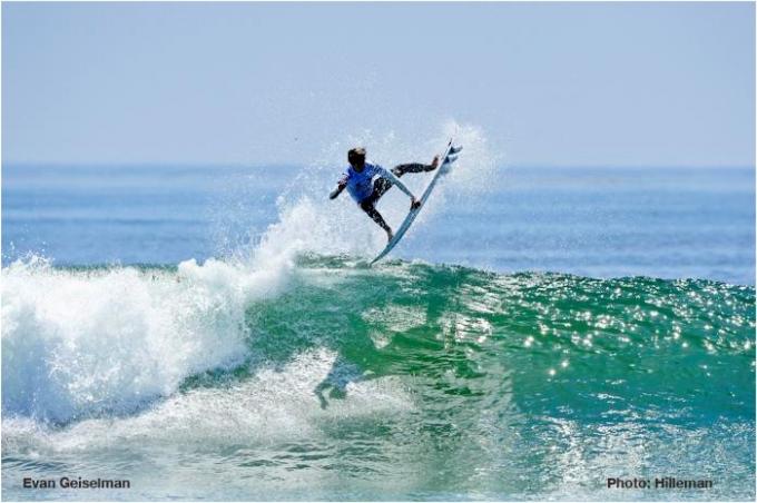 Evan Geiselman at the Oakley Lowers Pro Junior