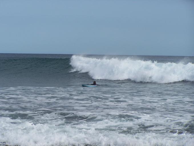Surfing the south of Fuerte