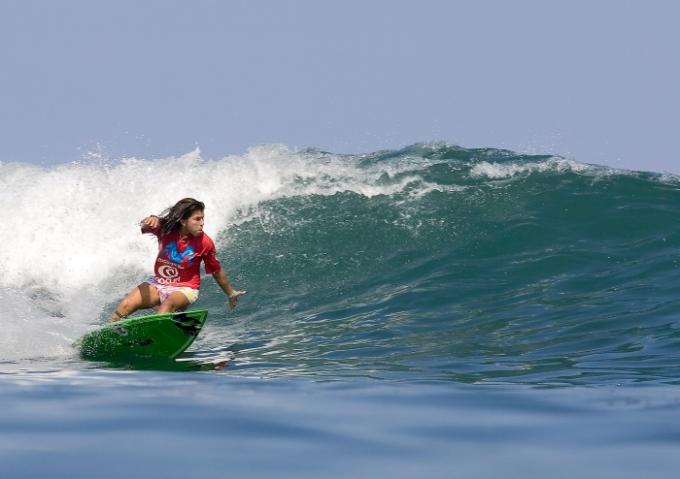 Silvana Lima at Lobitos in Peru
