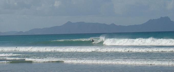 Surfing In New Zealand