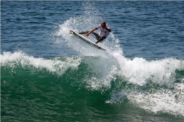 Kelly Slater at the US Open Surfing