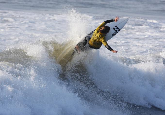 Reubyn Ash at Rest Bay Porthcawl