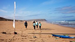 Surf lessons with Atlantic Coast Surf School
