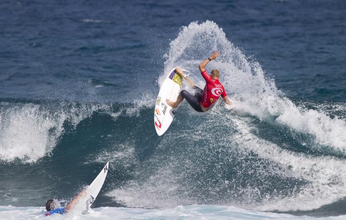 Mick Fanning in Puerto Rico