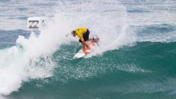Joel Parkinson in action in the Billabong Rio