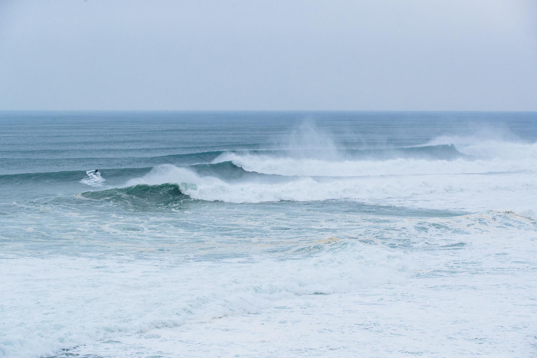 The Lineup at Nazare Portugal