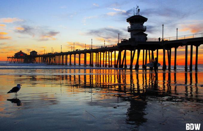 Sunset Over California