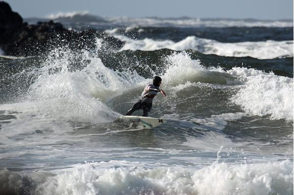 Peter Devries at Tofino