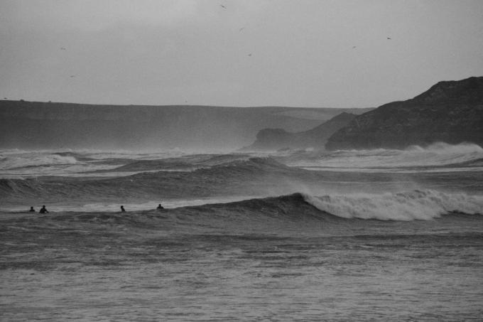 Snow Surfing, nov 21st, Scarborough