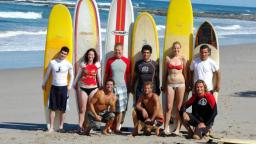 learn to surf  with us at Blue Surf Sanctuary