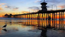 Sunset Over California