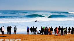 Pumping waves at the Quiksilver Pro France
