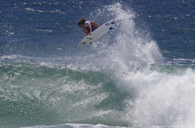 Big air from Matt Wilkinson