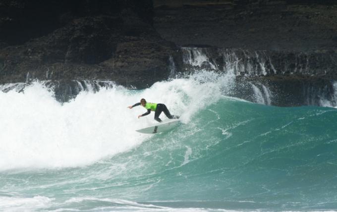 Conner Coffin at the ISA Juniors