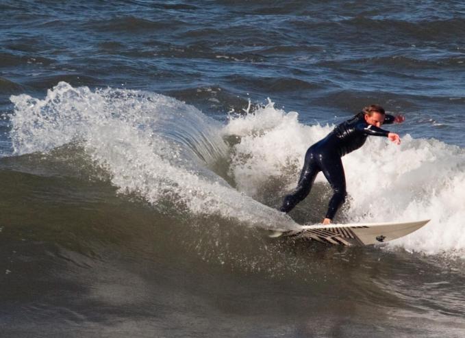 Surfs up in POorthcawl 2009