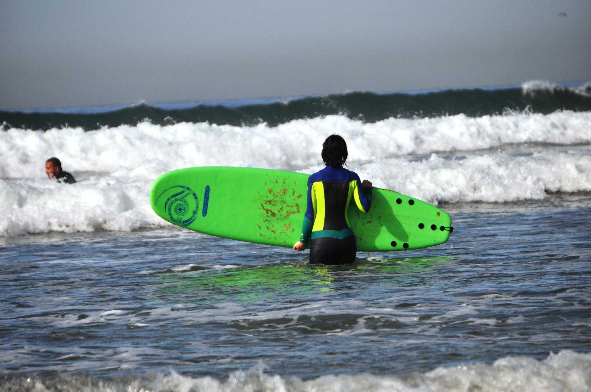 surf traing at devils rock 