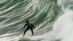 October at Huntington Beach