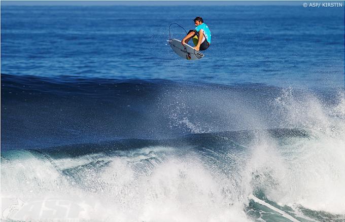 Another big air from Dane Reynolds