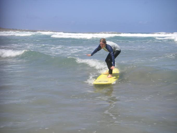 Learning to surf