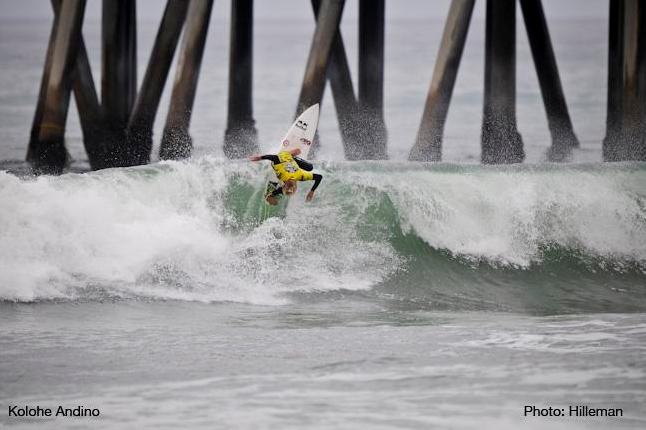 Kolohe Andino at Huntington Beach Pier