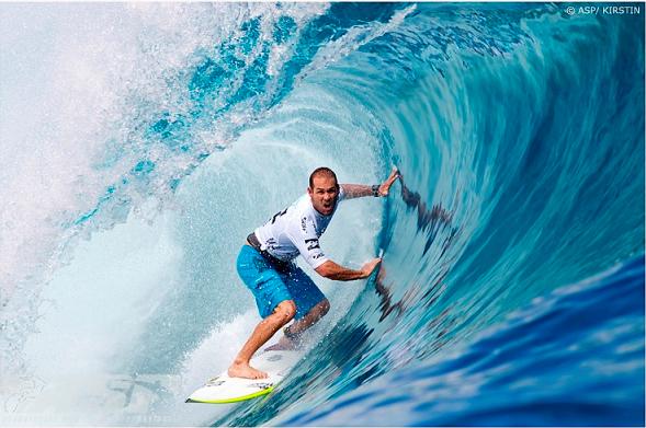 C.J. Hobgood Teahupo'o Barrel