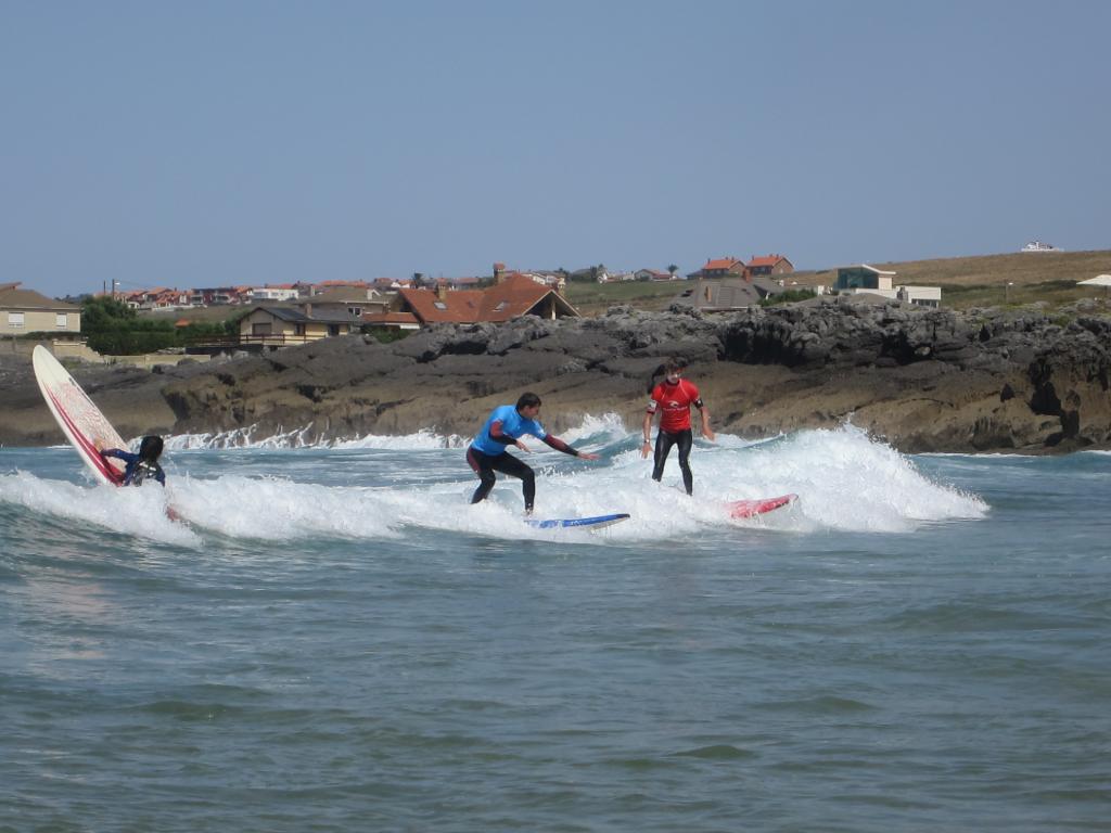Surfing in Cantabria