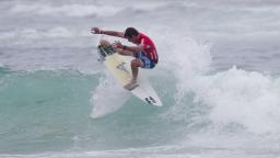 Jack Freestone fins out at Narrabeen