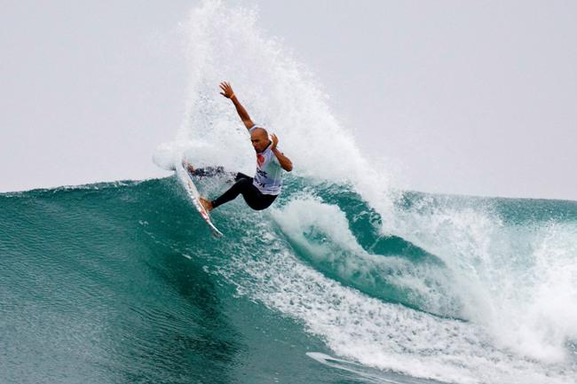 Kelly Slater Preps for the Hurley Pro