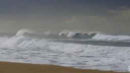 Breaking Offshore Surf