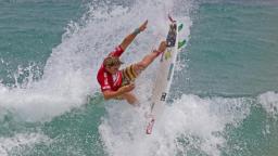 Clay Marzo Lip Tomfoolery at Narrabeen