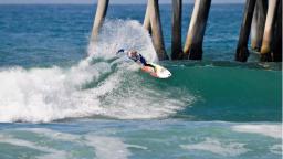Cody Thompson at the Vans Pier Classic