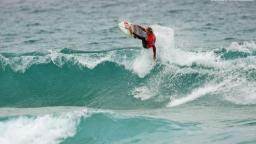 Billy Stairmand at the Relentless Boardmasters 2010