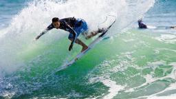 Nathaniel Curran at the Hurley Pro Trestles