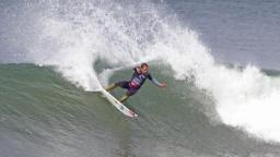 Tiago Pires flys Portugal flag at 2011 Bells