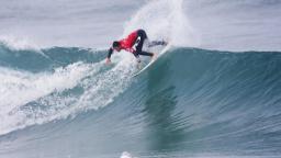 Adriano de Souza surfing at Belgas in the Rip Curl Pro Seach