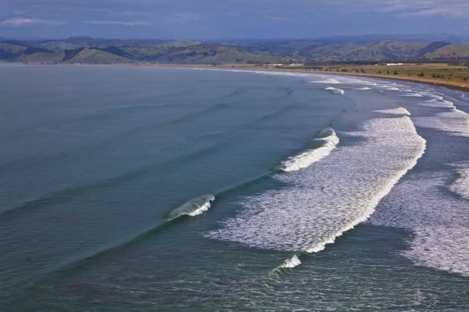 Overview of The Pipe Gisborne